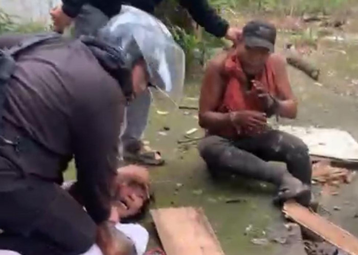 Bobol Toko Bangunan Bawa Kabur Besi dan Seng, Pria di Palembang Tak Berkutik Dibekuk Polisi