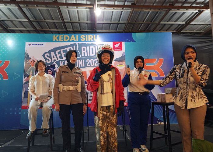 Masih dalam Semangat Kartini, Astra Motor Sumsel gelar Safety Riding Perempuan Hebat #Cari_Aman