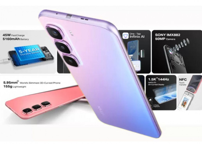 Infinix Hot 60 5G Hadir dengan IP64, Layar Luas dan Chipset 5G Terbaru! Ini Spesifikasinya