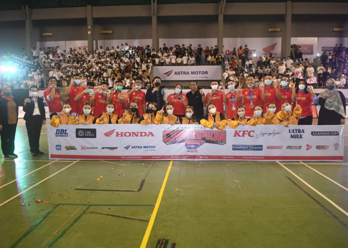 Tim Putra SMA Xaverius 1 Juara DBL 2022 South Sumatera Series 