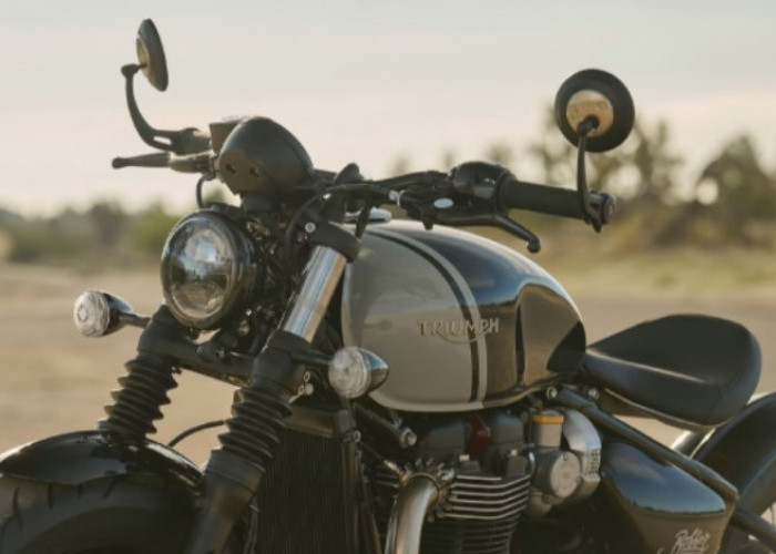 All New Triumph Bonneville Bobber 2026: Cruiser Maskulin Bergaya Klasik, Kini Sarat Fitur Modern