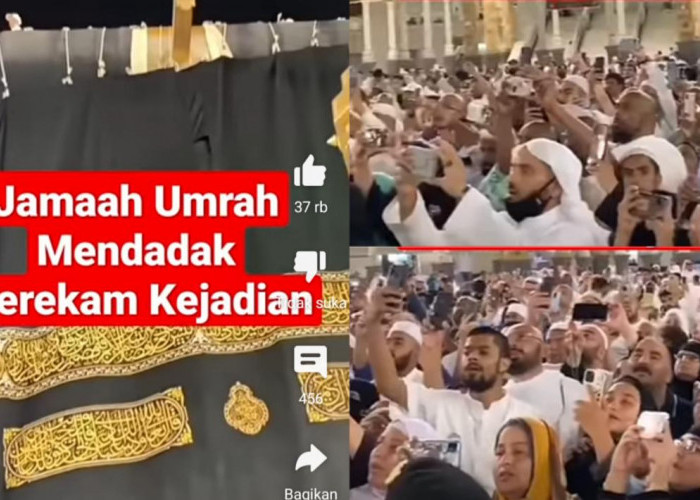 Jemaah Haji dan Umrah Dibuat Gempar Saksikan Hal Tak Biasa di Ka'bah, Netizen Sampai Histeris, Ada Apa?