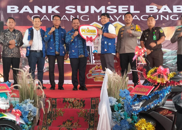 Bank Sumsel Babel Cabang Kayuagung Gelar Pengundian Grand Prize Hadiah Mobil