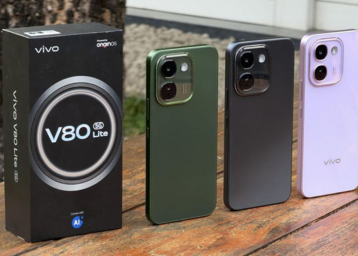 Vivo V80 Lite 5G Hadir dengan Dibekali Kamera 50MP dan  Jaringan 5G