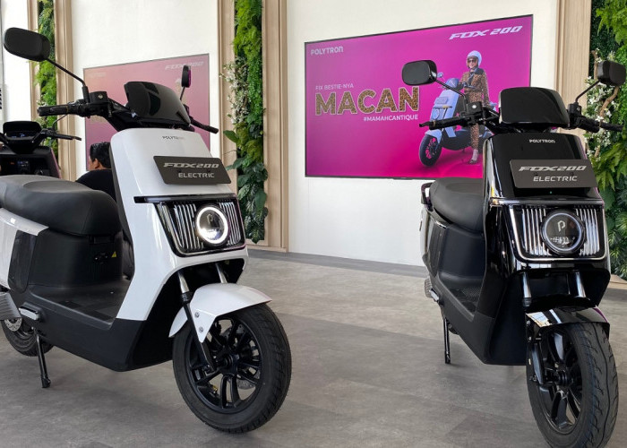 Motor Listrik Polytron Fox 200 Dibekali Motor 1.500 Watt dengan Jarak Tempuh 85 Km