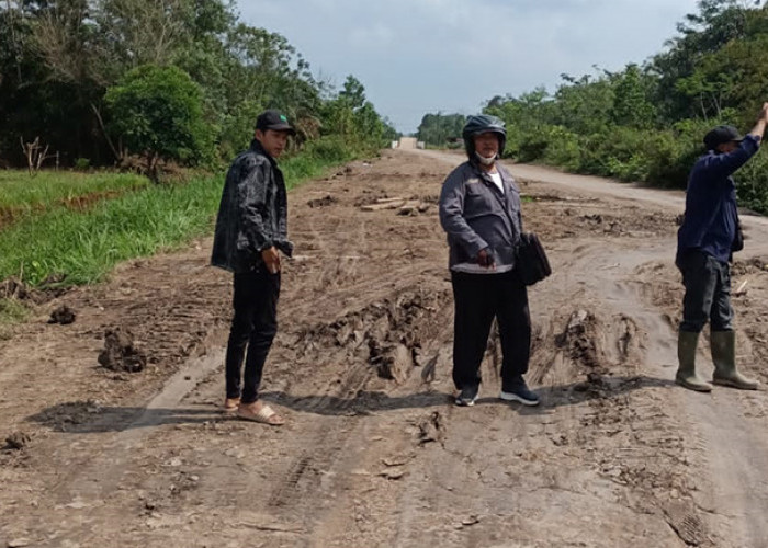 Pembangunan Jalan Antar Desa di Kecamatan Lalan Akan Segara Dibangun