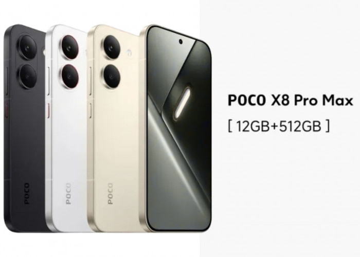 Poco X8 Pro Max Miliki Performa Gaming, Layar Premium dan Baterai Tahan Lama, Cocok Untuk Para Gamers Kalcer
