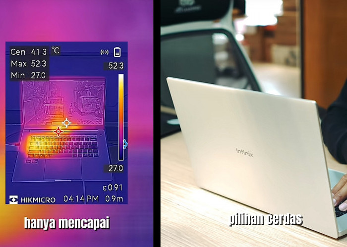 Infinix XBook B15 Pilihan Cerdas Laptop di Harga 7 Jutaan, Digeber Kerja Berat Suhu Hanya 52 Derajat Celsius