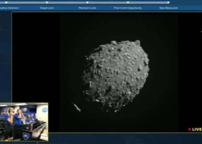 Pesawat NASA Sukses Tabrak Asteroid Dimorphos