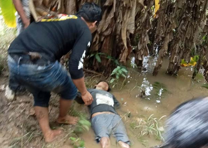 Bikin Geger Warga, Pemuda Ini Ditemukan Terkapar di Pinggir Sungai Lematang PALI