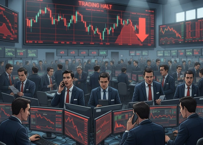 IHSG Ambruk 8 Persen, BEI Sampai Trading Halt, Ada Apa Sebenarnya?