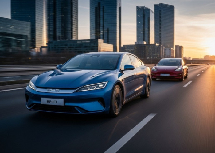 Muncul Mengguncang, Mobil BYD Resmi Kalahkan Tesla di Eropa, Elon Musk Meradang?