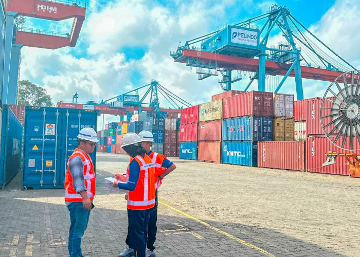 Pelindo Group Reg 2 Palembang Dukung Penguatan Pengawasan Kepabeanan di Terminal Petikemas Pelabuhan Boom Baru