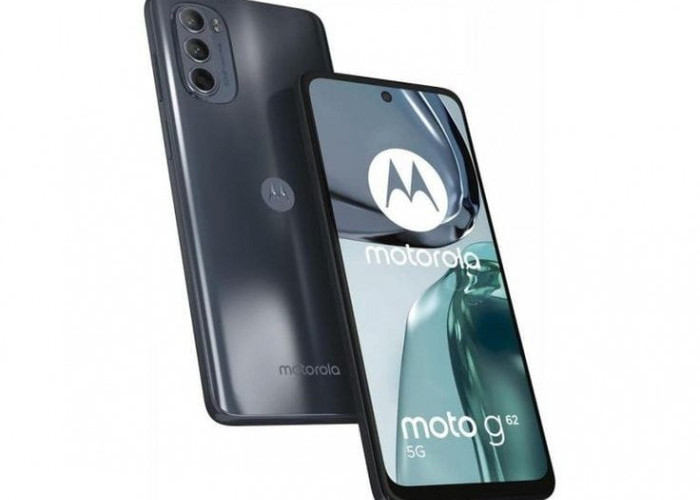 Motorola G62 Dukung Kamera Beresolusi 50 MP dengan Refresh Rate 120 Hz Agar Layar Lebih Responsif