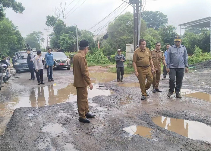 Jalan Provinsi yang Rusak dari Meranjat-Tambang Rambang Ogan Ilir, Bakal Diperbaiki Usai Lebaran 2025