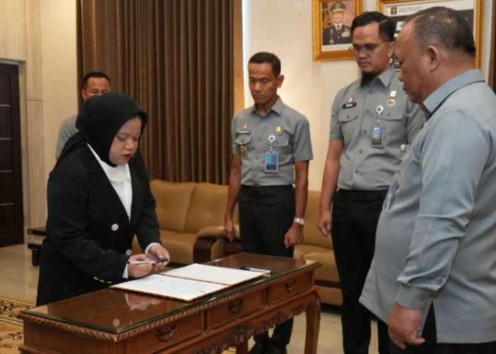 Kakanwil Kemenkum Sumsel Lantik Notaris Pengganti untuk Jaga Pelayanan Tetap Optimal