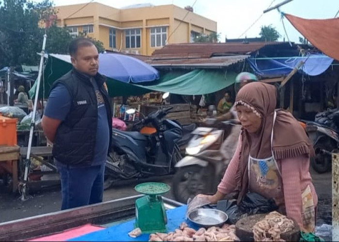 Antisipasi Penimbunan Harga Melonjak di Bulan Ramadan, Satgas Pangan Pantau Sejumlah Pasar di Palembang 