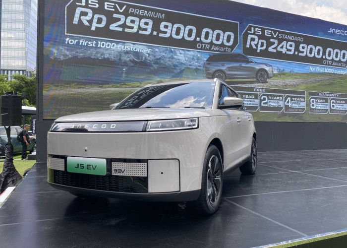 Harga Jaecoo J5 EV dan Simulasi Cicilan di Indonesia, Segini Biaya Punya SUV Listrik Baru
