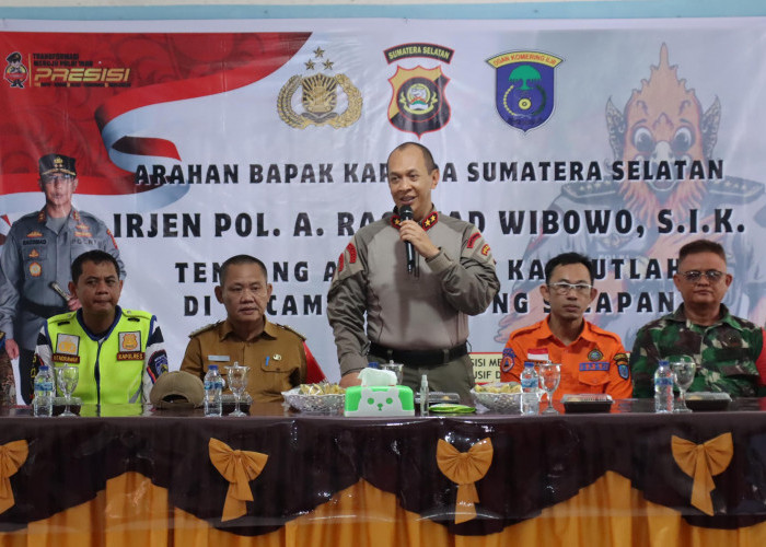 Kapolda Sumsel Tinjau Kesiapan Peralatan Karhutla di Tulung Selapan OKI