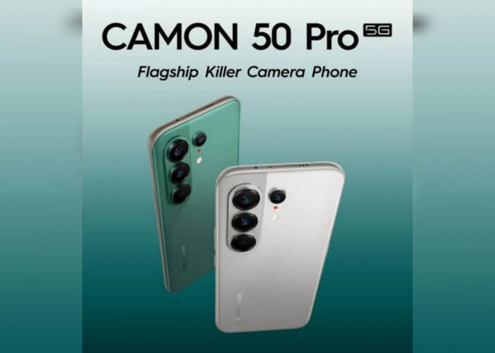 Tecno Camon 50 Pro Disupport Kapasitas Baterai Jumbo 6.500 mAh dengan Teknologi Pengisian Cepat 