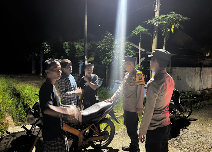 Antisipasi 3C, Polsek Lubai Edukasi Remaja Nongkrong