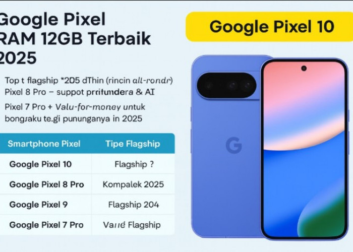 Deretan Google Pixel RAM 12GB Terbaik 2025: Dari Flagship Paling Mutakhir hingga Pilihan Value-for-Money