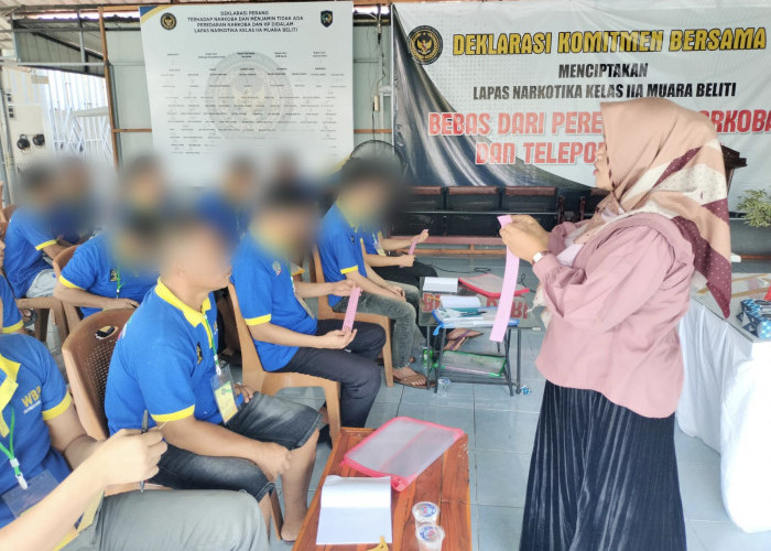 Lapas Narkotika Muara Beliti Gelar Pelatihan Kemandirian Bersertifikat untuk Warga Binaan
