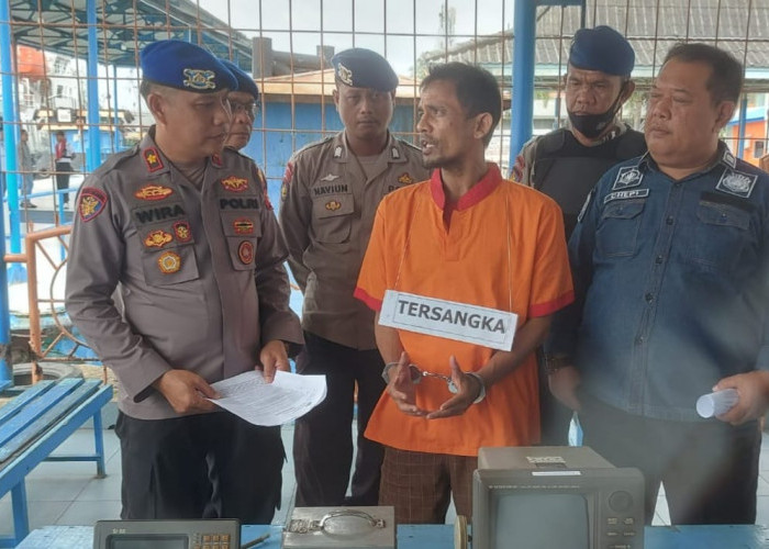 Polisi Ringkus DPO Pelaku Pencurian di Atas Kapal TB Mega Three  