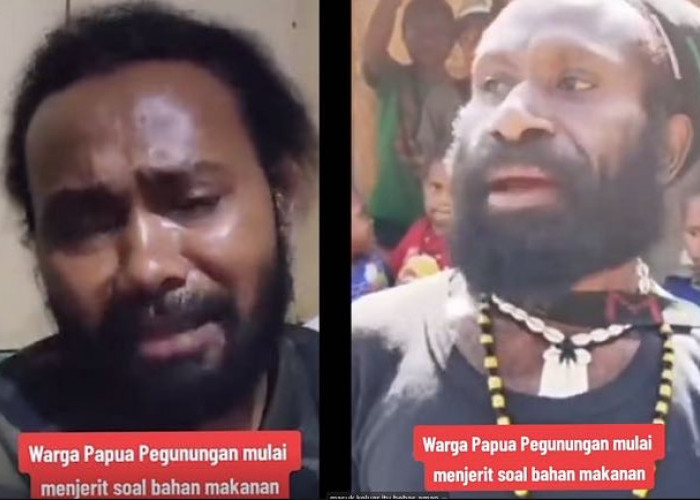 UPDATE TERBARU, Warga Pengunungan Papua Mulai Kelaparan, Mereka Menangis Berharap Pesawat Datang Bawa Makanan