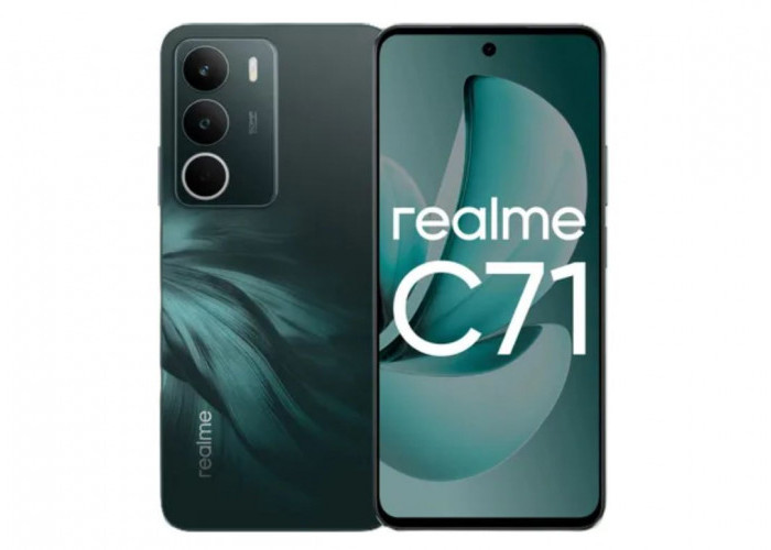Realme C71 NFC Resmi Meluncur di Indonesia: HP Baterai Jumbo 6300mAh Harga Rp1 Jutaan!