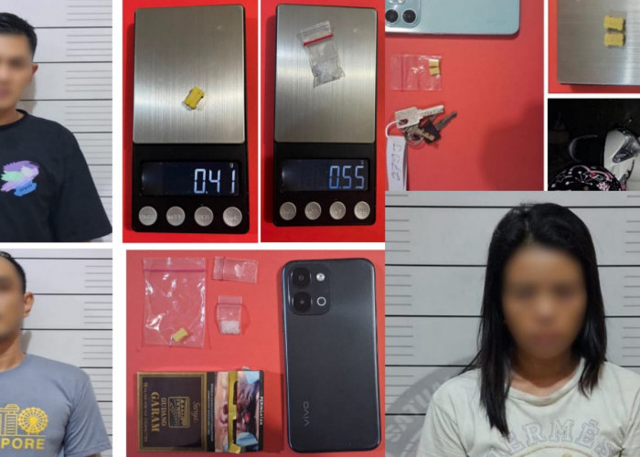 Transaksi Ekstasi Terendus, Polres Lahat Ringkus Tiga Orang dan Sita Sabu