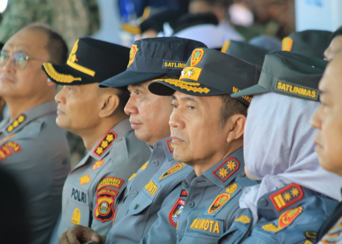 Ratu Dewa Apresiasi Pelaksanaan Apel Akbar Satlinmas dan Sinergi Asosiasi Linmas Nasional