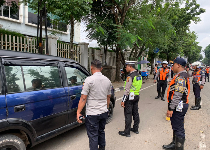 Parkir di Bahu Jalan, Dishub Palembang Gencar Tindak Kendaraan R4 Melanggar, Sediakan Mobil Derek, Digembosi 