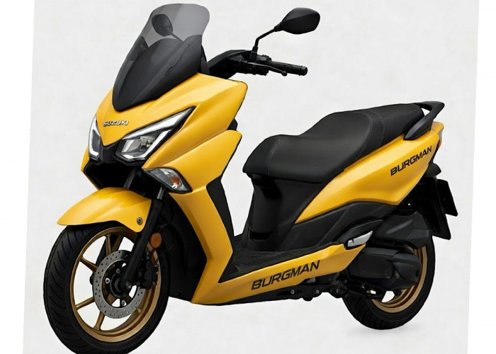 Mantap, Burgman 150 Bawa DNA Maxi-Scooter Suzuki Fokus Pada Kenyamanan dan Kepraktisan Berkendara 