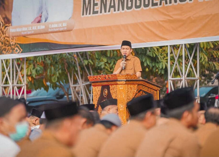 Pemkab Ogan Ilir Gelar Salat Istisqa, Bupati Panca Sebut Ikhtiar Spiritual Tanggulangi Karhutla