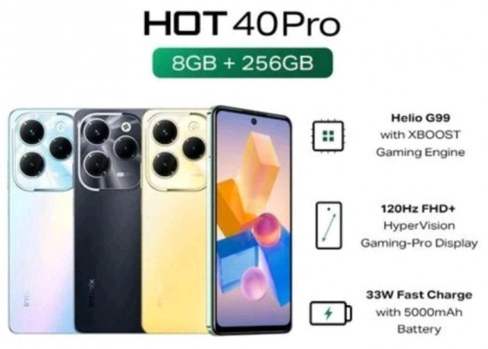 Infinix Hot 60 Pro+ 4G: HP Android Menonjolkan Desain Ultra-Slim dan Bobot Ringan