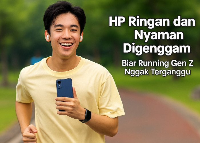 HP Ringan dan Nyaman Digenggam: Biar Running Gen Z Nggak Terganggu