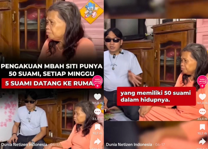 Heboh Kabar Mbah Siti Memiliki 50 Suami, Ternyata Begini Faktanya