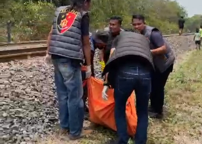 Tertemper Kereta Babaranjang di Prabumulih, Polres Turun ke Lokasi dan Evakuasi Korban