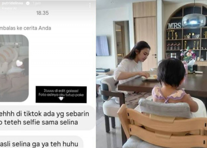 Putri Delina Bantah Sebar Wajah Anak Mahalini: Singgung Foto Editan