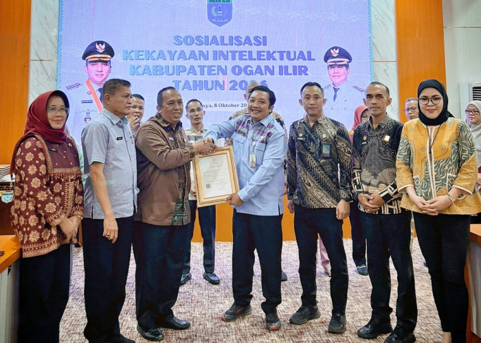 Disdikbud Ogan Ilir Raih 4 Penghargaan KIK Kategori Ekspresi Budaya Tradisional dari Kementerian Hukum dan HAM