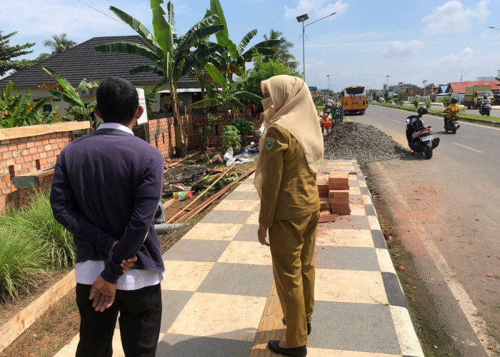 Sudah Ratusan Tiang Pengaman Trotoar Senilai Puluhan Juta di Palembang Raib Dicuri