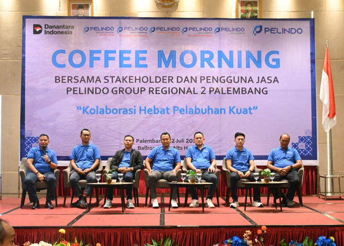 Kolaborasi Hebat untuk Pelabuhan Kuat: Pelindo Group Regional 2 Palembang Gelar Coffee Morning 2025
