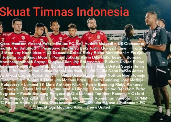 MENGEJUTKAN, Patrick Kluivert Berani Coret 6 Pemain Andalan Timnas Indonesia di Kualifikasi Piala Dunia 2026