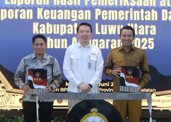 Ketua DPRD Luwu Utara Apresiasi Penghargaan WTP BPK yang Diraih Pemkab  