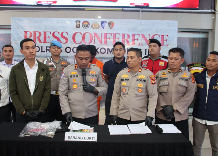 Pencuri Motor di OKI Tembakan Tiga Kali Peluru Senpi Rakitan Saat Dikejar dan Dihadang Warga