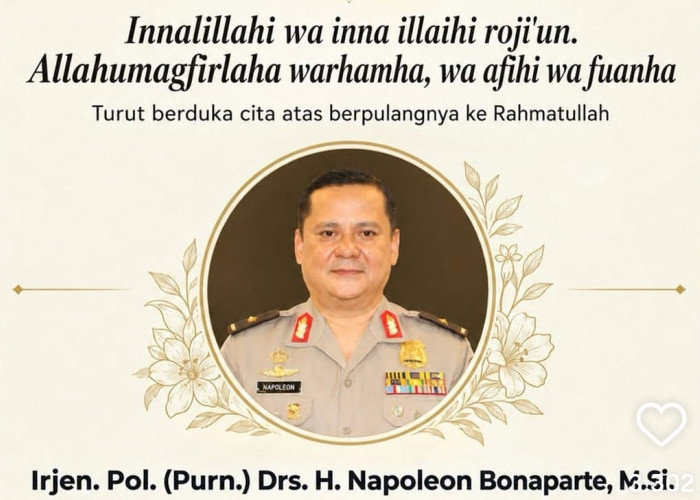 Obituari Jenderal Napoleon Bonaparte, Sosok Asal Empat Lawang yang Dimakamkan dengan Kebesaran Polri