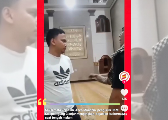 Heboh Seorang Pria di Cianjur Banjir Hujatan Warganet, Usai Protes Suara Takbiran Berkumandang di Masjid