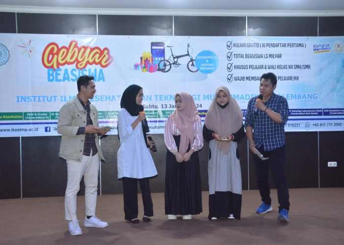 IkesT Muhammadiyah Palembang Siapkan Beasiswa Rp 1,5 Miliar Untuk Calon Mahasiswa Baru