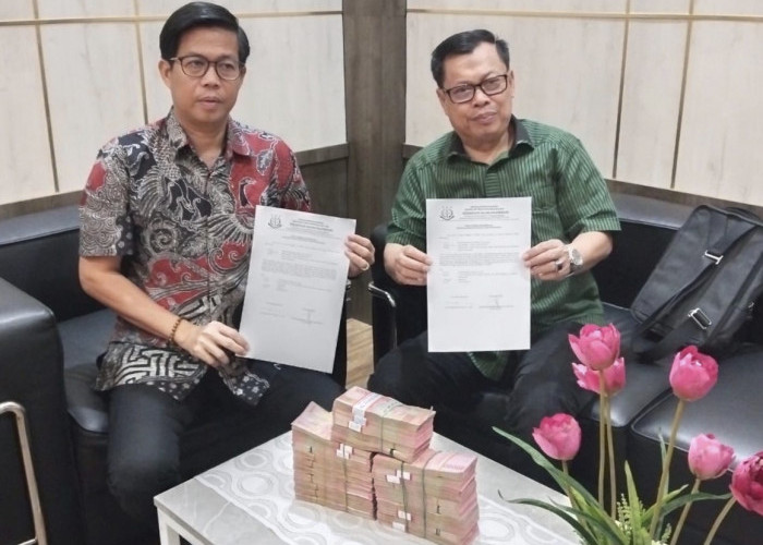 Tersangka Korupsi 99 Proyek Fiktif Disperkimtan Palembang Kembalikan Rp250 Juta ke Negara